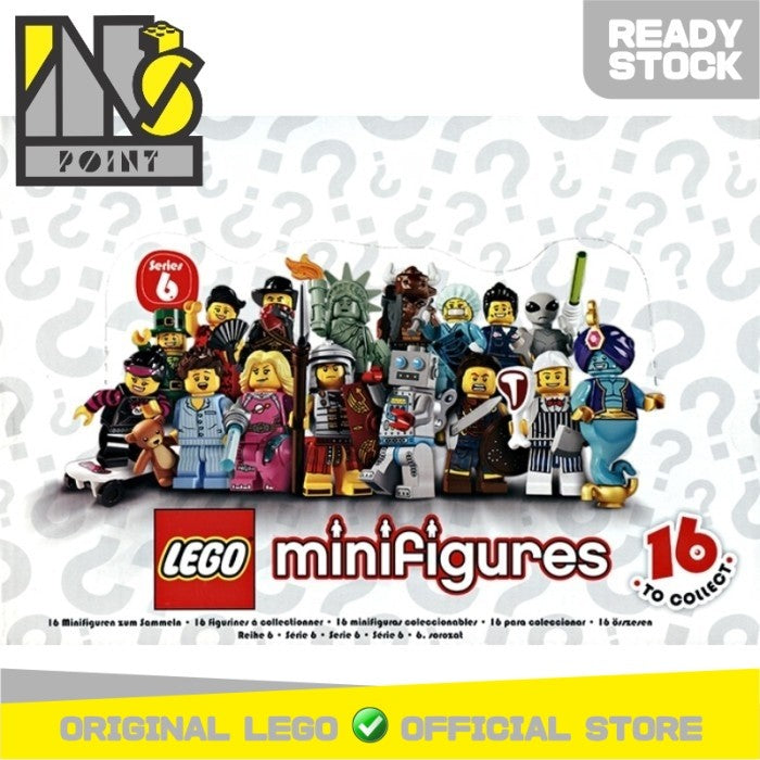 LEGO 8827 - LEGO Minifigures Series 6 Complete Full Set (16 pcs) MISP
