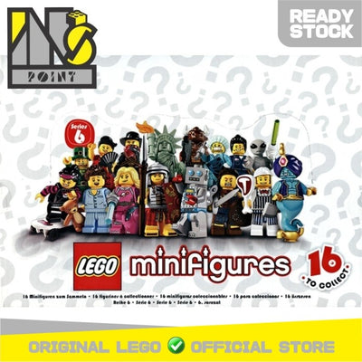LEGO 8827 - LEGO Minifigures Series 6 Complete Full Set (16 pcs) MISP