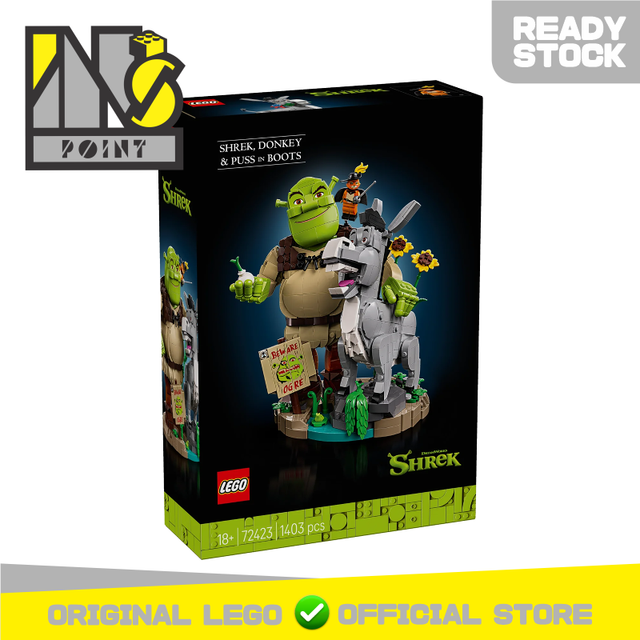 LEGO 72423 - Shrek - Shrek, Donkey & Puss in Boots