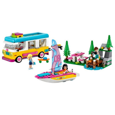 LEGO 41681 - Friends - Forest Camper Van and Sailboat