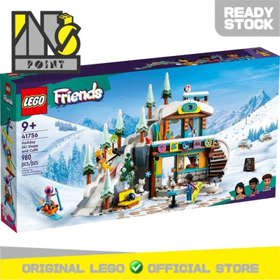 LEGO 41756 - Friends - Holiday Ski Slope and Cafe
