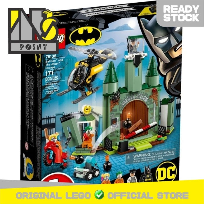 LEGO 76138 - Super Heroes - Batman and The Joker Escape
