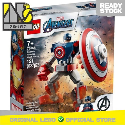 LEGO 76168 - Super Heroes - Captain America Mech Armor