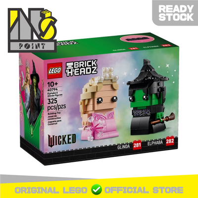 LEGO 40794 - Brickheadz - Elphaba & Glinda Figures
