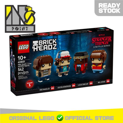 LEGO 40801 - Brickheadz - Mike, Dustin, Lucas and Will Figures