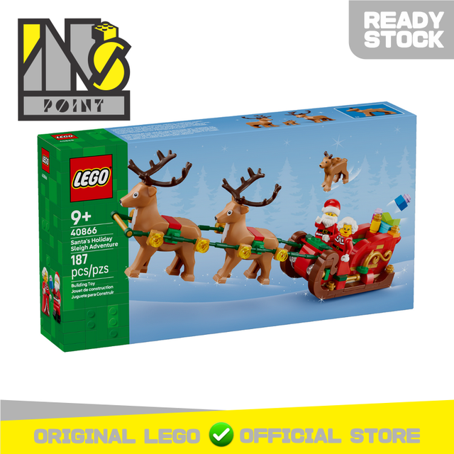 LEGO 40866 - Seasonal - Santa's Holiday Sleigh Adventure