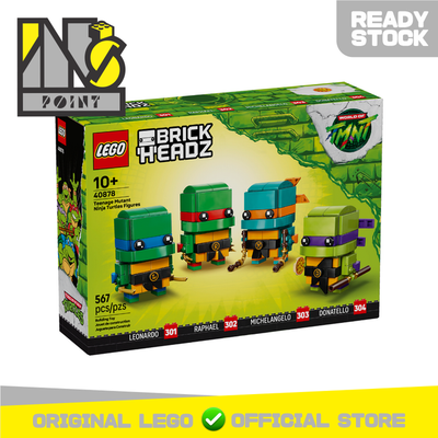 LEGO 40878 - Brickheadz - Teenage Mutant Ninja Turtles Figures
