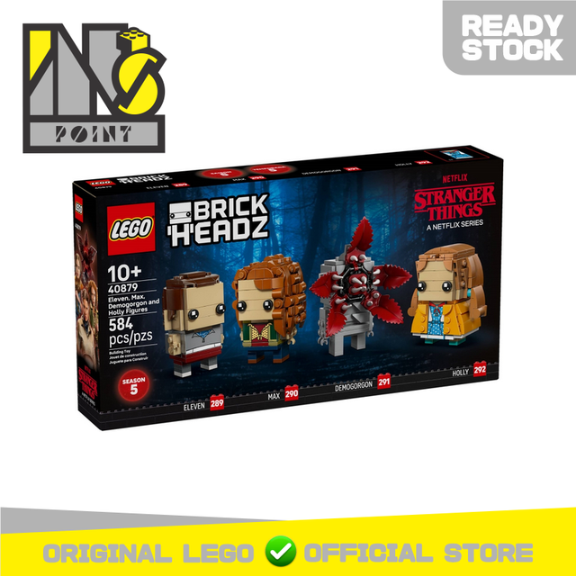 LEGO 40879 - Brickheadz - Eleven, Max, Demogorgon and Holly Figures
