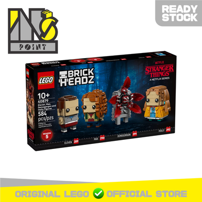 LEGO 40879 - Brickheadz - Eleven, Max, Demogorgon and Holly Figures