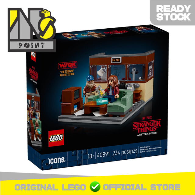 LEGO 40891 - Stranger Things - WSQK Radio Station