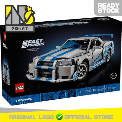 LEGO 42210 - Technic - 2 Fast 2 Furious Nissan Skyline GT-R (R34) Car