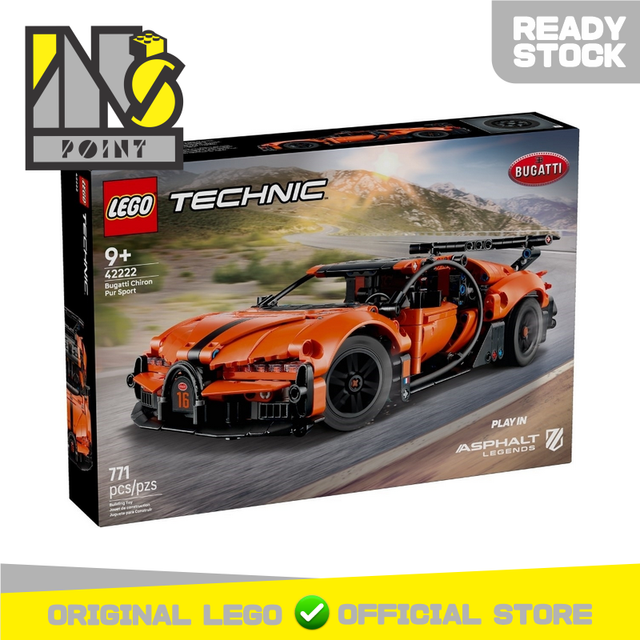 LEGO 42222 - Technic - Bugatti Chiron Pur Sport