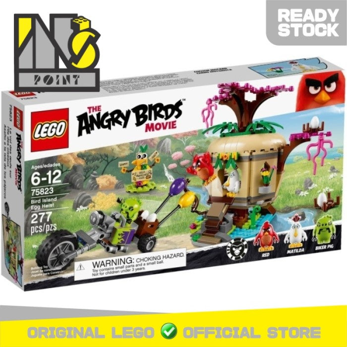 LEGO 75823 - The Angry Bird Movie - Bird Island Egg Heist