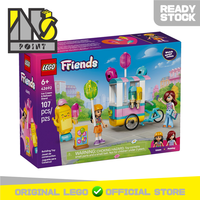 LEGO 42692 - Friends - Ice Cream & Balloon Stand