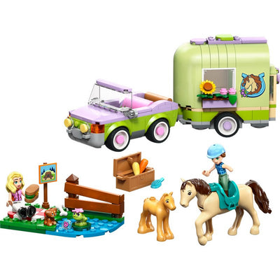 LEGO 42695 - Friends - Horse & Baby Foal Trailer