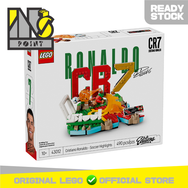 LEGO 43012 - Editions - Cristiano Ronaldo - Soccer Highlights