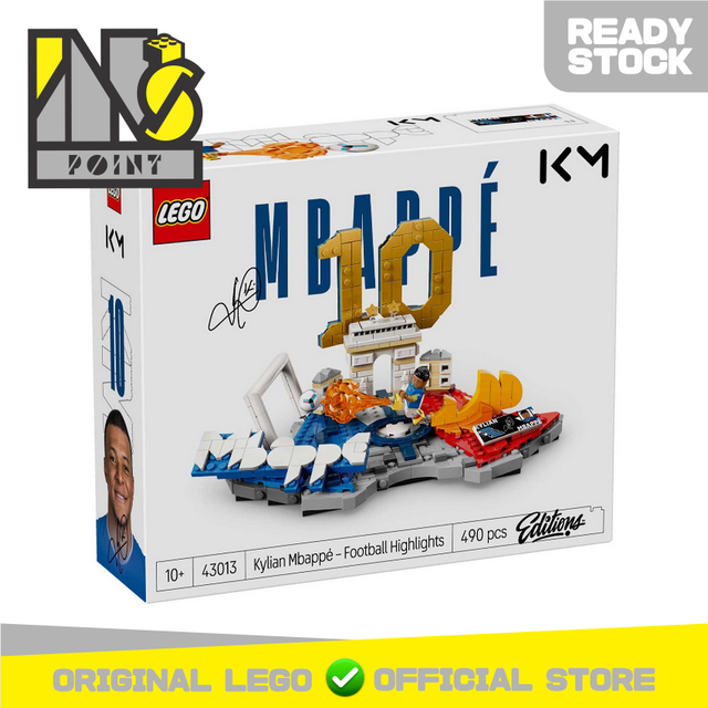 LEGO 43013 - Editions - Kylian Mbappé - Soccer Highlights {Mbappe}
