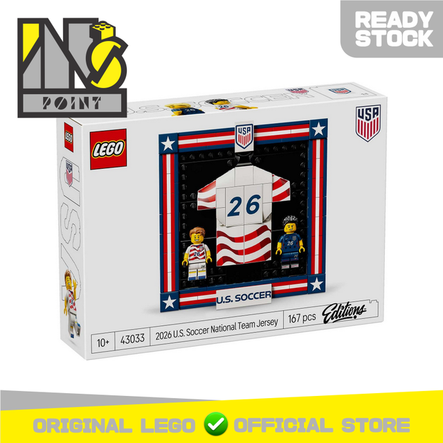 LEGO 43033 - Editions - 2026 U.S. Soccer National Team Jersey