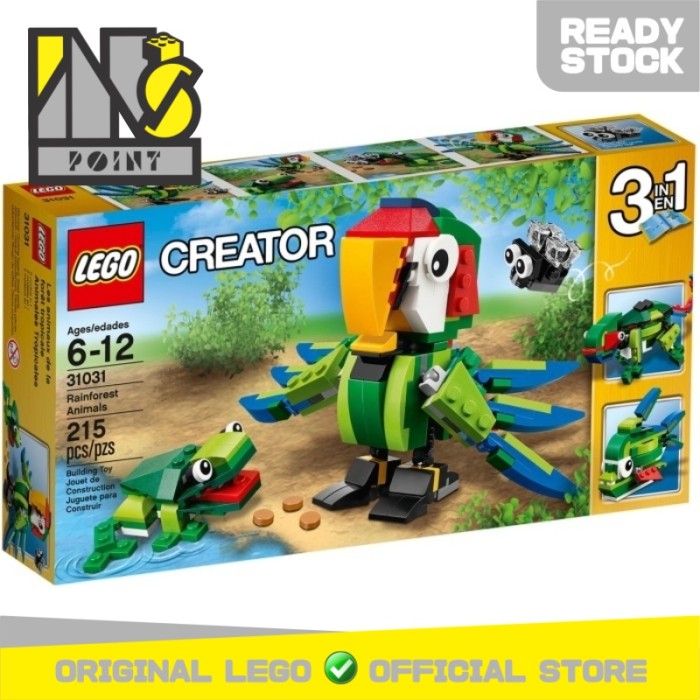 LEGO 31031 - Creator - Rainforest Animals