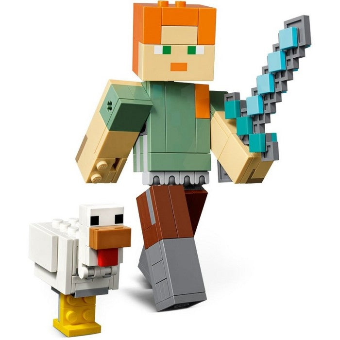 LEGO 21149 - Minecraft - Minecraft Alex BigFig with Chicken
