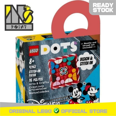 LEGO 41963 - Dots - Mickey Mouse & Minnie Mouse Stitch on Patch