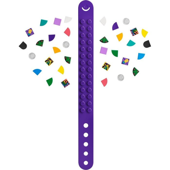 LEGO 41945 - Dots - Neon Tiger Bracelet & Bag Tag