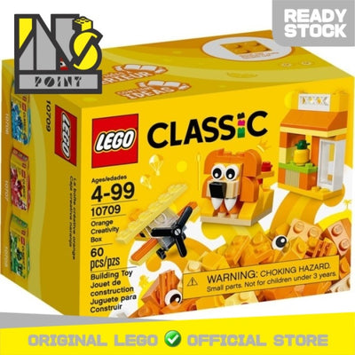 LEGO 10709 - Brick and More - Lego Classic Orange Creativity Box