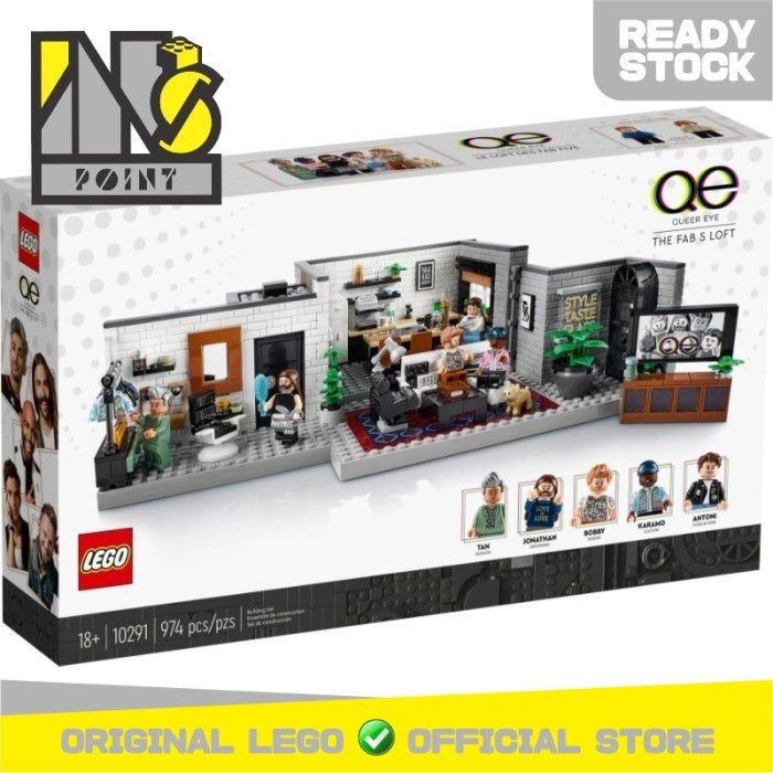 LEGO 10291 - Creator Expert / Exclusive - Queer Eye – The Fab 5 Loft