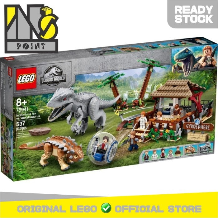 LEGO 75941 - Jurassic World - Indominus rex vs. Ankylosaurus