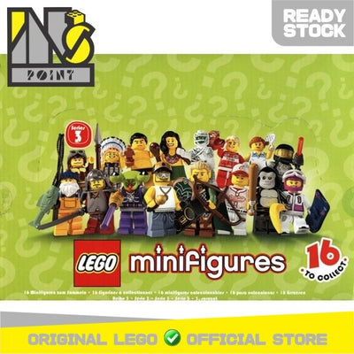 LEGO 8803 - LEGO Minifigures Series 3 Complete Full Set (16 pcs) MISP