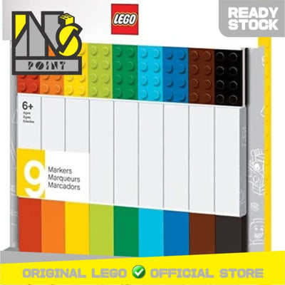 LEGO 51492 - Brick and More - Colored Markers 9 Pcs