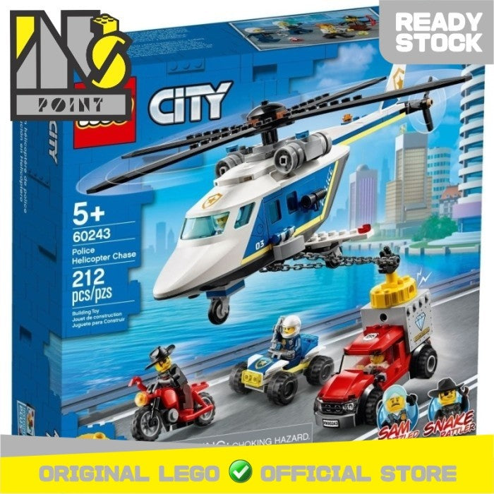 LEGO 60243 - City - Police Helicopter Chase