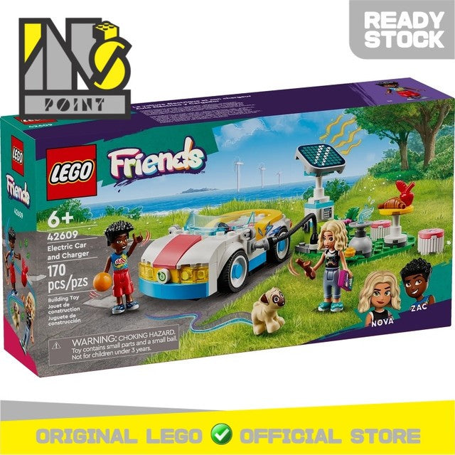 LEGO 42609 - Friends - Electric Car and Charger