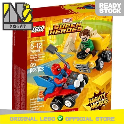LEGO 76089 - Super Heroes - Mighty Micros: Scarlet Spider vs. Sandman