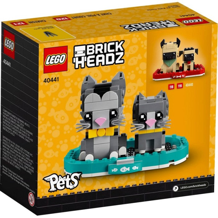 LEGO 40441 - Brickheadz - Shorthair Cats