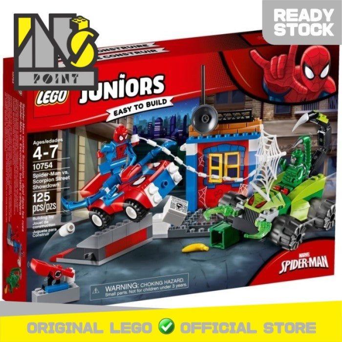 LEGO 10754 - Junios - Spider-Man vs. Scorpion Street Showdown