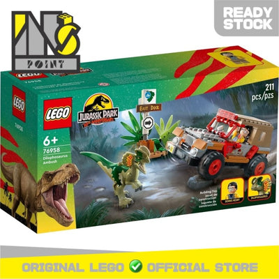 LEGO 76958 - Jurassic World - Dilophosaurus Ambush