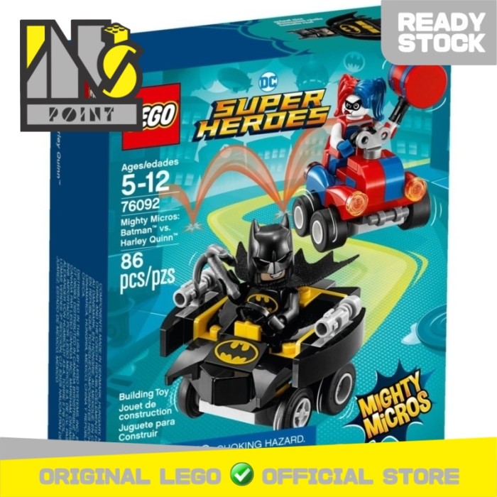 LEGO 76092 - Super Heroes - Mighty Micros: Batman vs. Harley Quinn