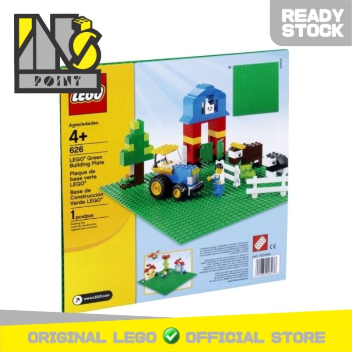 LEGO 626 - Brick and More - Lego Green Building Plate