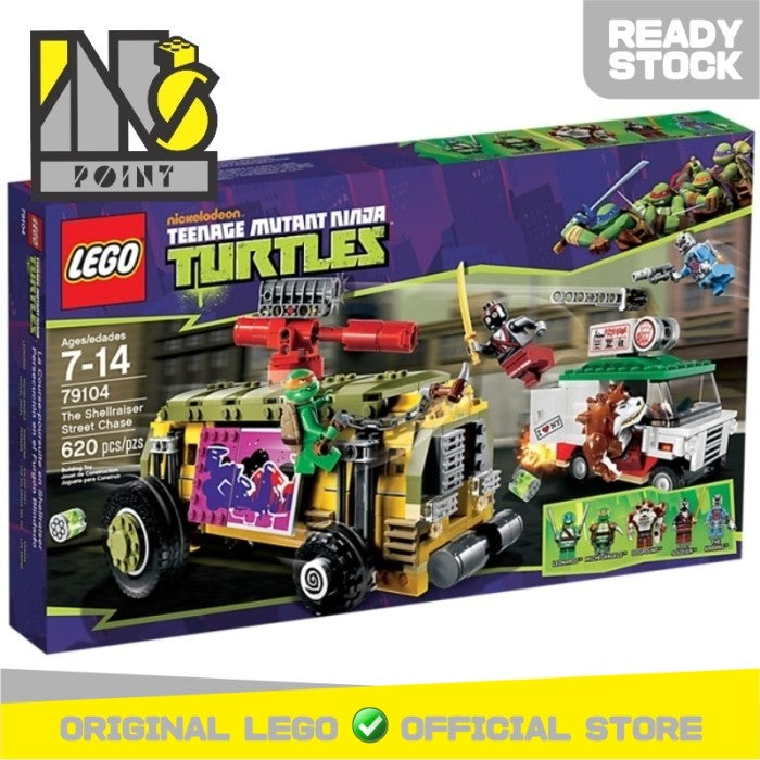 LEGO 79104 -Teenage Mutant Ninja Turtles -The Shellraiser Street Chase