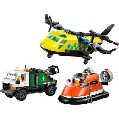 LEGO 60505 - City - Airplane, Service Truck & Hovercraft Remix