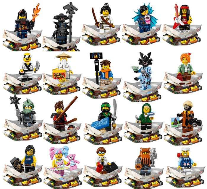 LEGO 71019 - LEGO Ninjago Movie Series Complete Full Set (20pcs) MISP