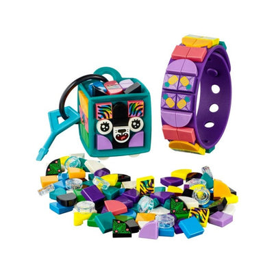 LEGO 41945 - Dots - Neon Tiger Bracelet & Bag Tag
