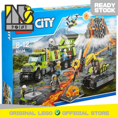 LEGO 60124 - City - Volcano Exploration Base