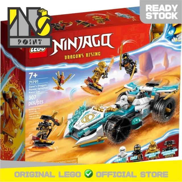 LEGO 71791 - Ninjago - Zane's Dragon Power Spinjitzu Race Car