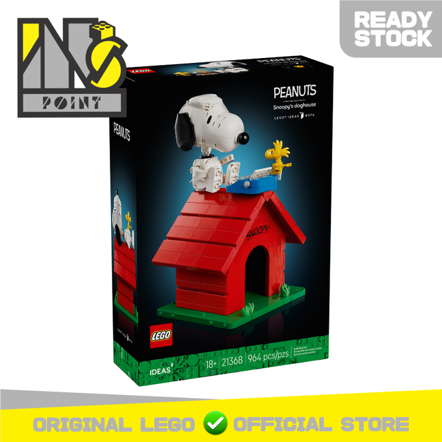 LEGO 21368 - CUUSO / IDEAS - Peanuts: Snoopy's Doghouse