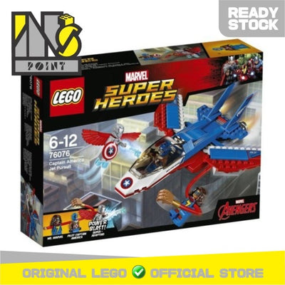 LEGO 76076 - Super Heroes - Captain America Jet Pursuit