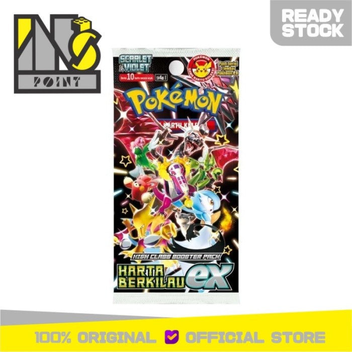 Pokemon TCG Indonesia - Harta Berkilau EX Sv4a Booster Box
