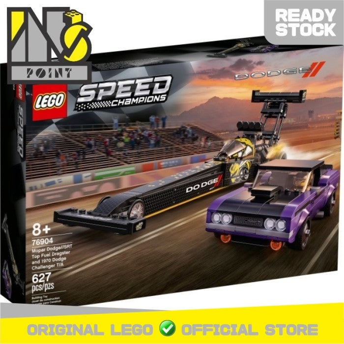LEGO 76904 - Speed Champions - Mopar Dodge SRT Dragster and 1970 Dodge