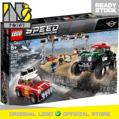 LEGO 75894 - Speed Champions Mini Cooper S Rally and MINI John Cooper